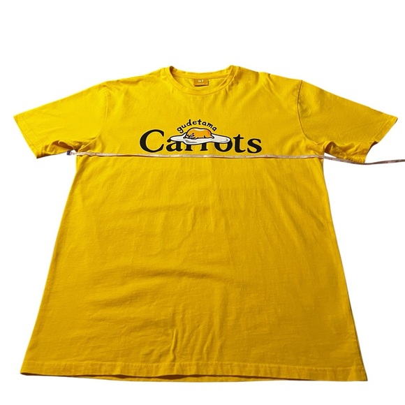 Gudetama Yellow Short Sleeve Tee Size XL By Anwar Carrots - Picture 4 of 8